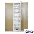 Kitchen Soft Closing Pantry Units Kitchen Cabinet Pull Out Soft-close Pantry Organizer Tall Unit Kitchen Storage 5 Layers Pantry Unit in Cabinets Gruwill CN;GUA Factory